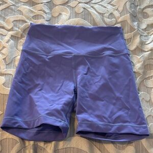 lululemon athletica Women's Lavender Bike Shorts